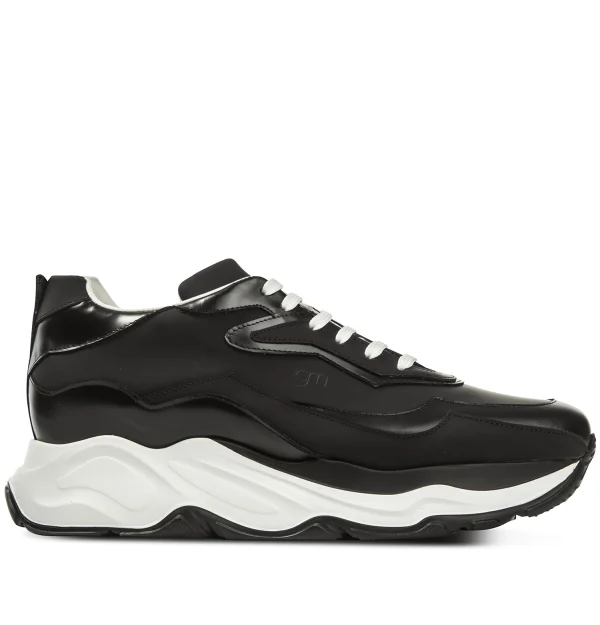 Giant Panther - Elevator Sneakers in Mix of leathers from 2.4 to 4.3 inches
