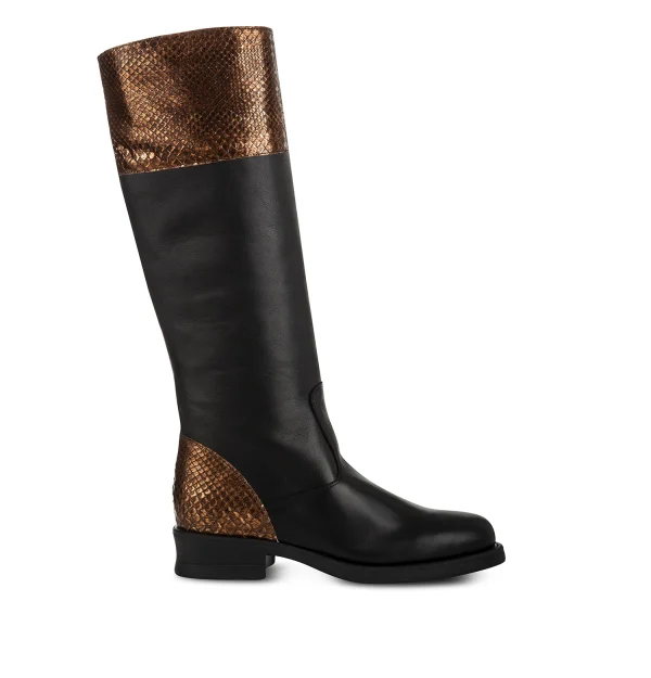 Nashua - Elevator Boots in Mix of leathers from 2.4 to 3.1 inches