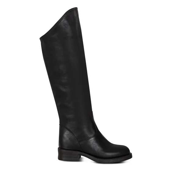 Amy - Elevator Boots in Mix of leathers from 2.4 to 3.1 inches