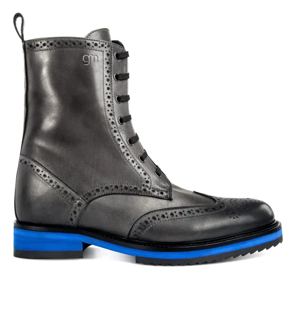 Drexel - Elevator Boots in Hand Buffered Leather from 2.4 to 4 inches