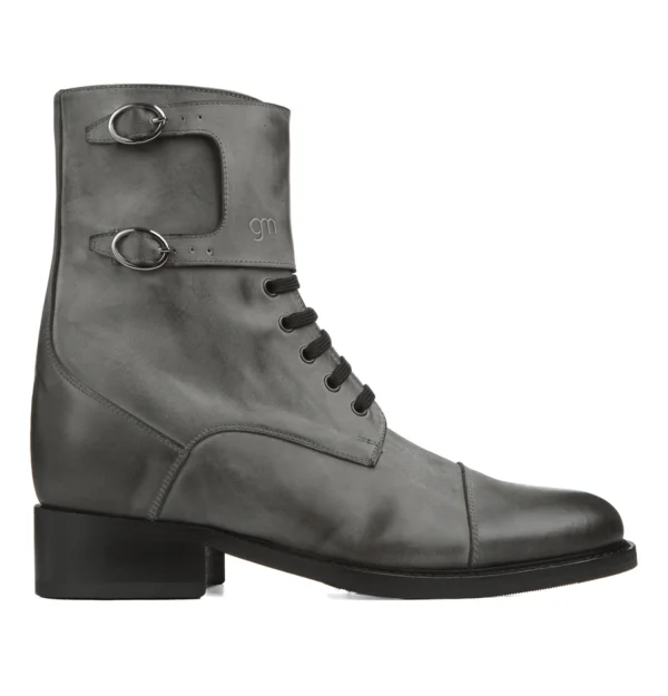 Bruxelles - Elevator Boots in Full Grain Leather from 2.4 to 3.1 inches