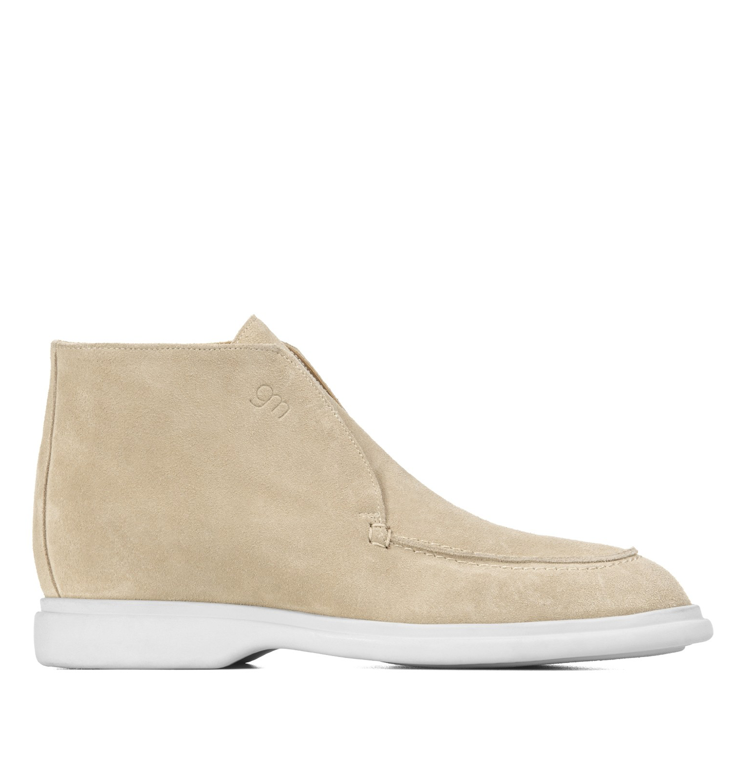 Calais - Elevator Ankle Boots in Suede Leather from 2.4 to 3.1 inches