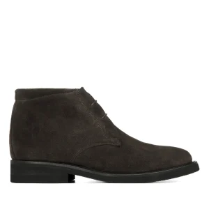 Bardstown - Elevator Ankle Boots in Suede Leather from 2.4 to 3.1 inches