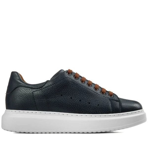 Deerfield - Elevator Sneakers in Deer Leather from 2.4 to 3.1 inches