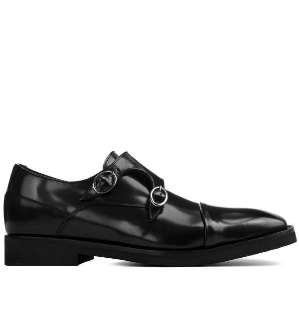 Lexington - Elevator Dress Shoes in Brushed Leather from 2.4 to 3.1 inches