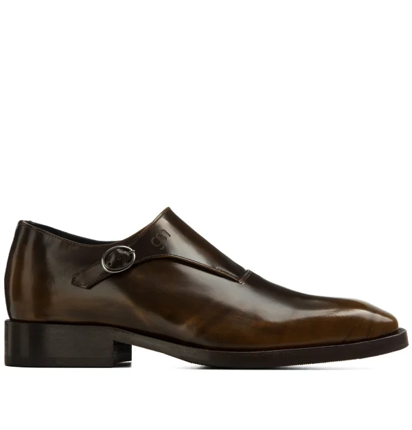 Wayland - Elevator Dress Shoes in Brushed Leather from 2.4 to 3.1 inches