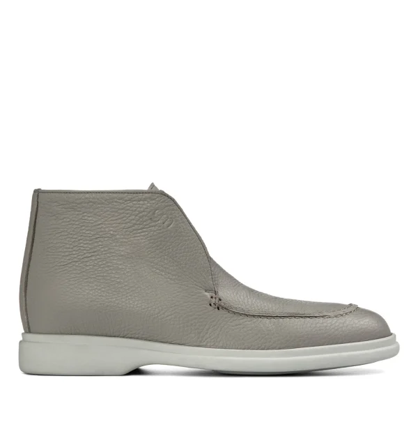 Argegno - Elevator Ankle Boots in Deer Skin from 2.4 to 3.1 inches