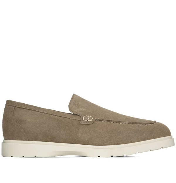 Sovana - Elevator Slip on in Suede Leather up to 2.75 inches