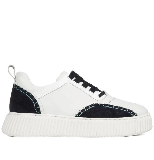 Lierna - Elevator Sneakers in Mix of leathers up to 3.5 inches