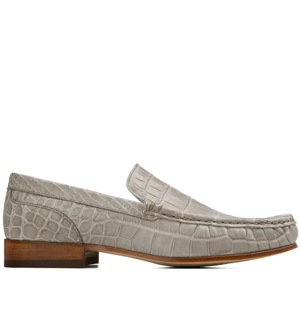Cernobbio - Elevator Loafers in Crocodile Leather up to 2.6 inches