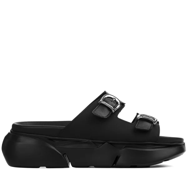 Cardano - Elevator Sandals in Full Grain Leather up to 2.4 inches