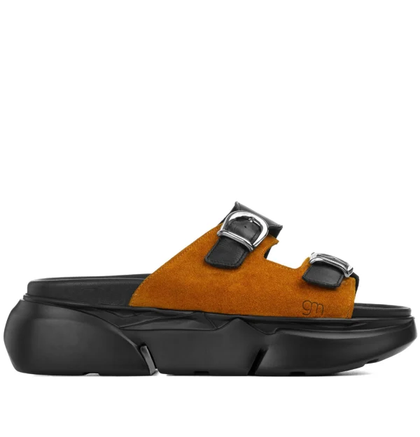 Civiglio - Elevator Sandals in Mix of leathers up to 2.4 inches