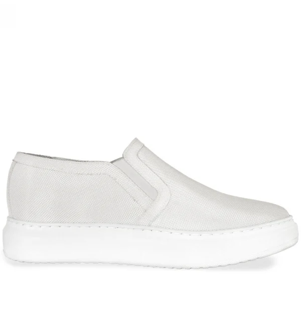 Enna - Elevator Slip-Ons in Fabric up to 2.6 inches