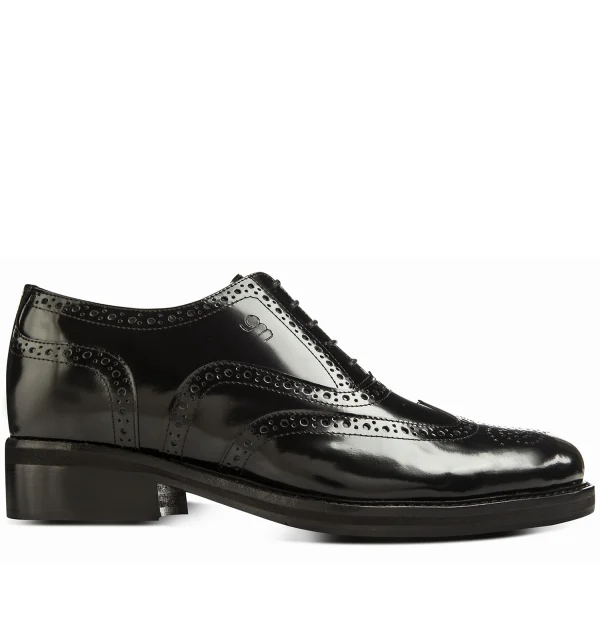 Kalmar - Elevator Shoes in Brushed Leather from 2.4 to 4.3 inches