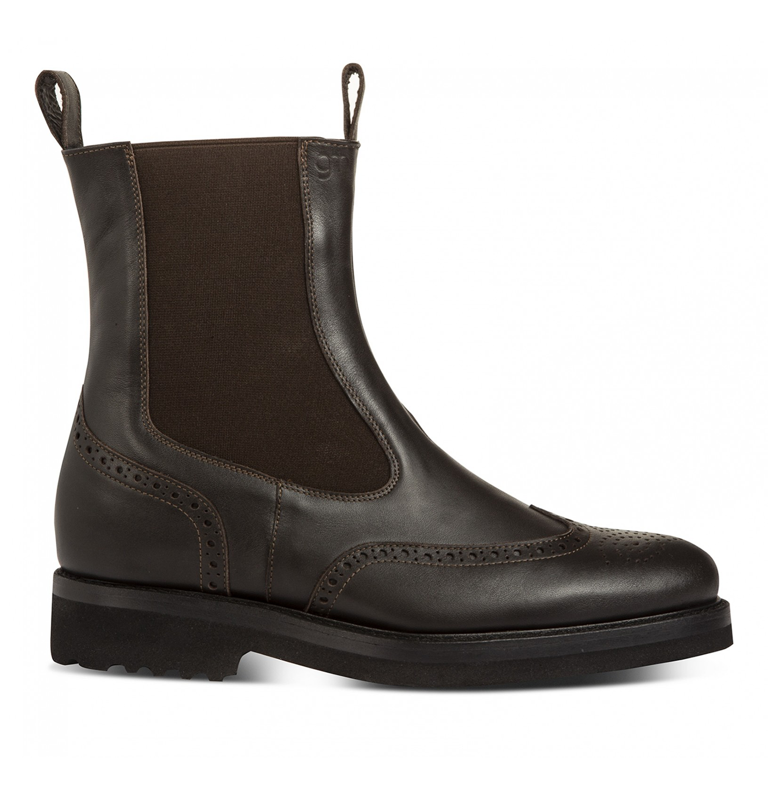 Cardiff - Elevator Boots in Full Grain Leather from 2.4 to 4 inches