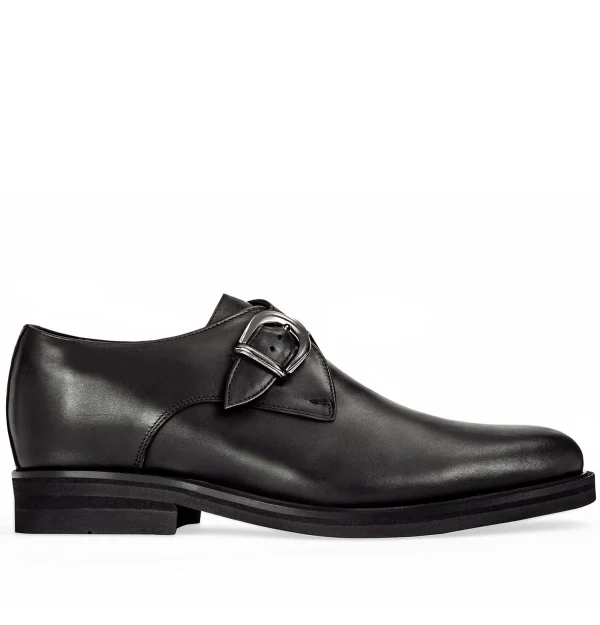 Santos - Elevator Shoes in Full grain Leather from 2.4 to 3.1 inches