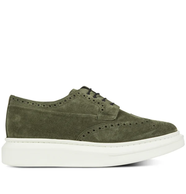 Campora - Elevator Shoes in Suede Leather from 2.4 to 3.1 inches