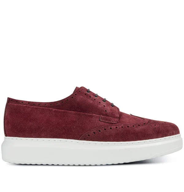 Doyle - Elevator Shoes in Suede Leather up to 3.1 inches