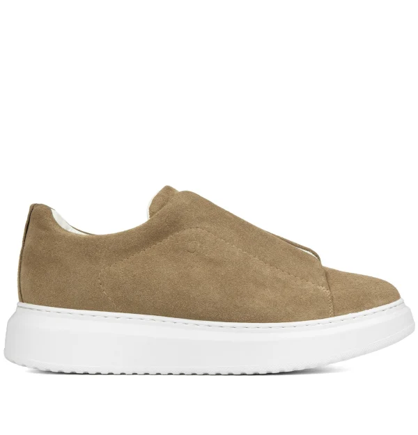 Outer Banks - Elevator Slip on in Suede Leather up to 3.1 inches