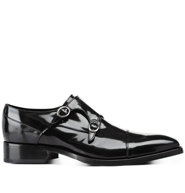 Stresa - Elevator Shoes in Brushed Leather from 2.4 to 3.1 inches