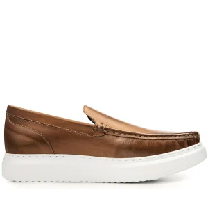Arras - Elevator Slip-Ons in full grain leather up to 2.4 inches
