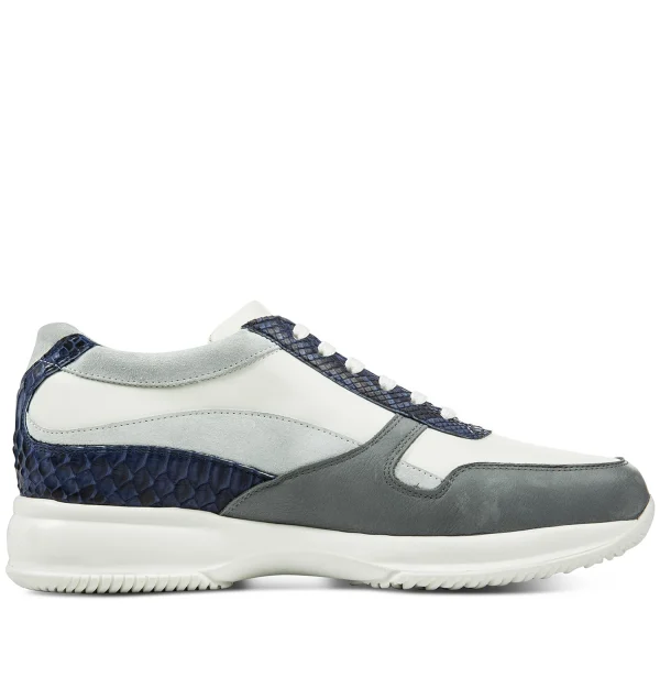 Galilea - Elevator Sneakers in mix of leathers from 2.4 to 4 inches