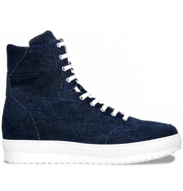 Nimes - Elevator Sneakers in Fabric from 4 to 6 inches