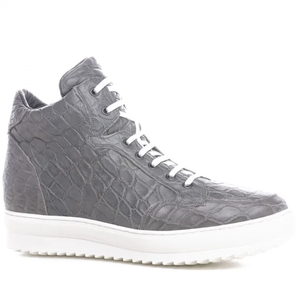 Tobago - Elevator Sneakers in Leather plus from 2.4 to 4 inches