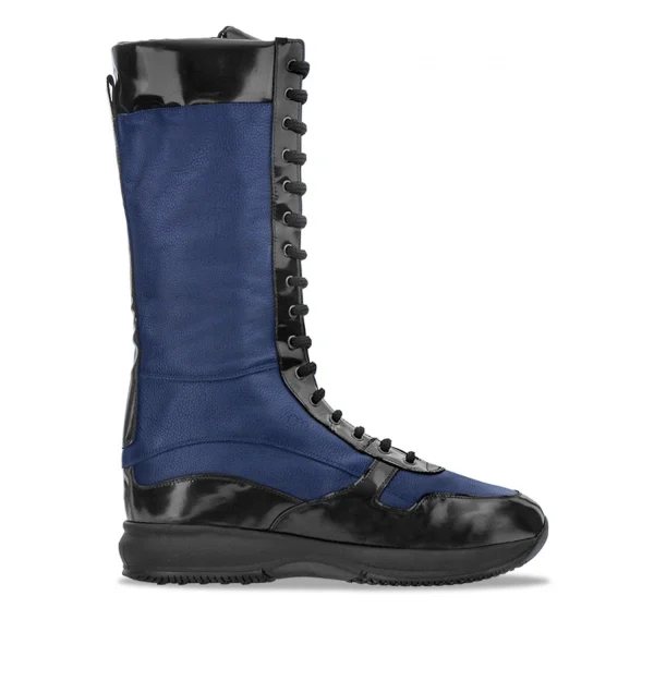 Highland Avenue - Elevator Sneakers in Mix of Leathers from 3.1 to 4.9 inches