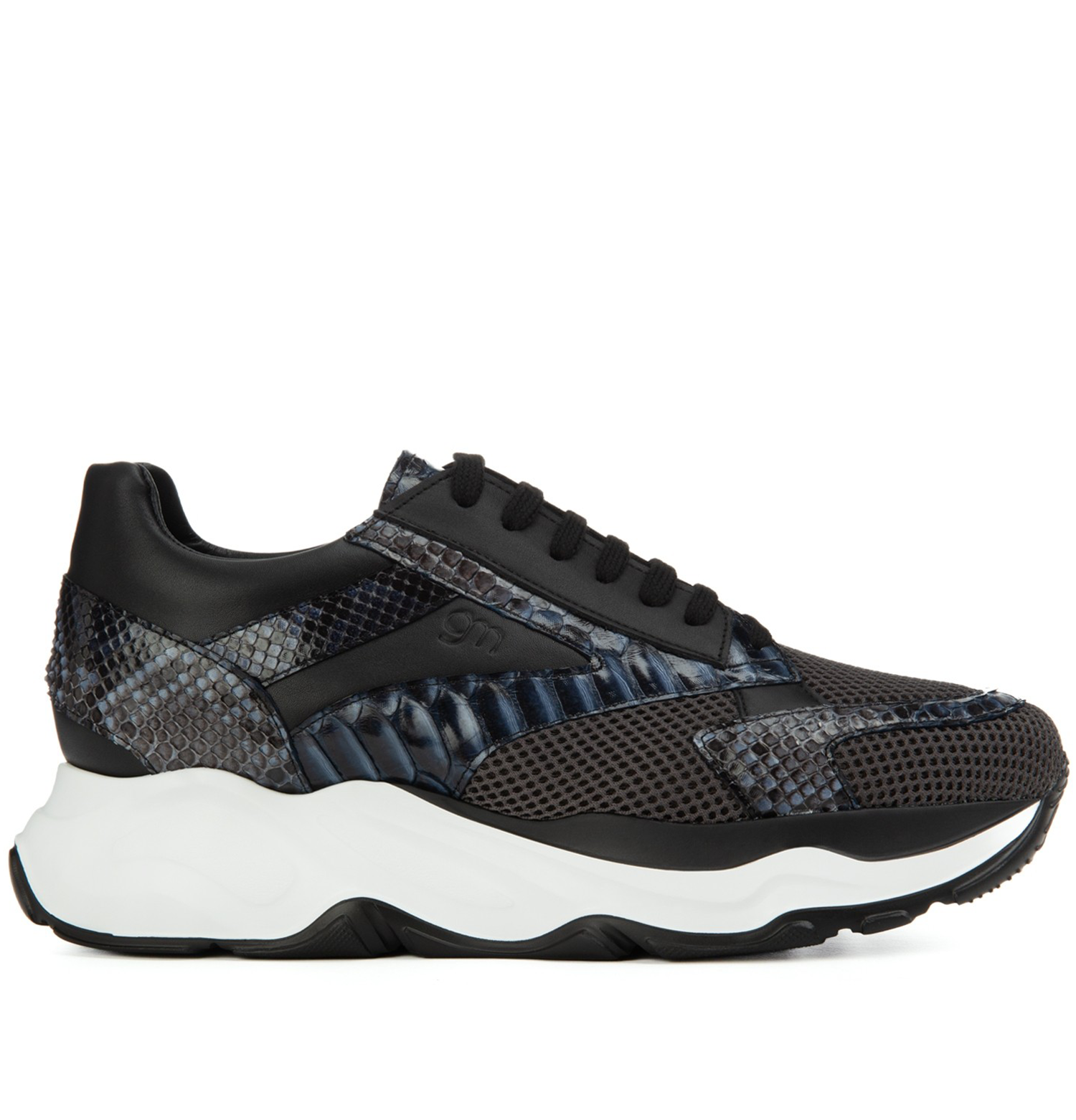 Bigfork - Elevator Sneakers in Mix of leathers up to 4.3 inches