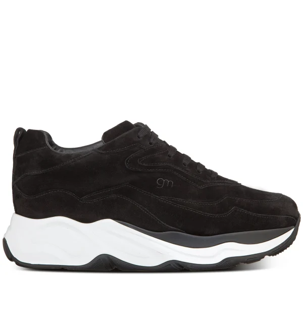 Giant Crosia - Elevator Sneakers in suede Leather from 2.4 to 4.3 inches
