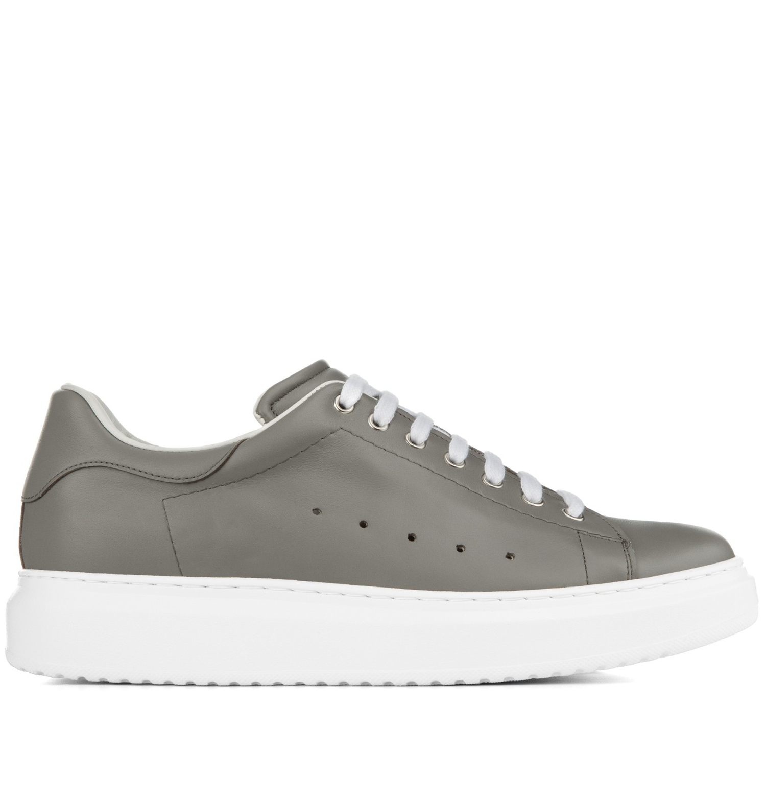 Keller - Elevator Sneakers in Full Grain Leather from 2.4 to 3.1 inches