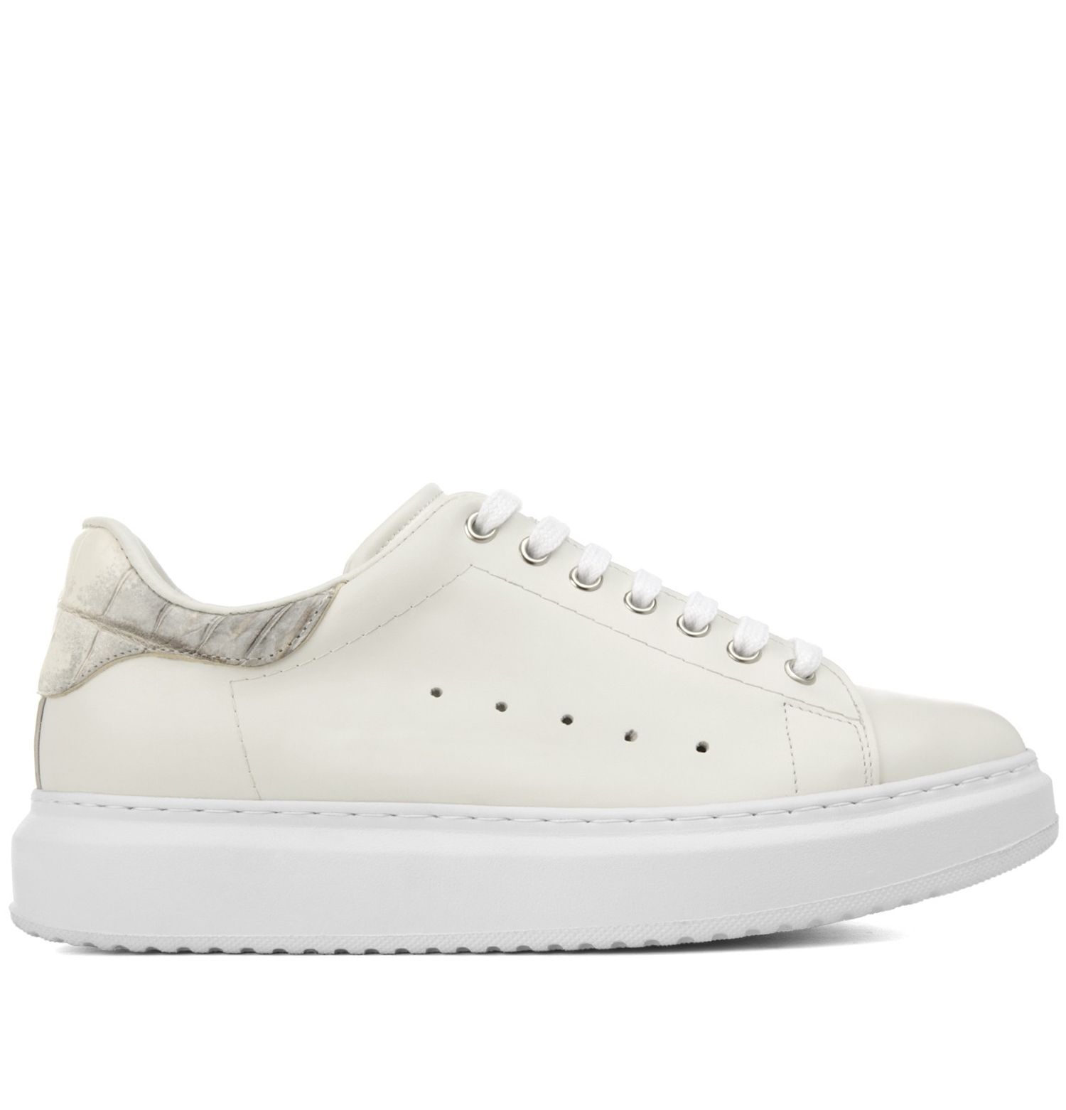 Rosedale - Elevator Sneakers in Full Grain Leather from 2.4 to 3.1 inches