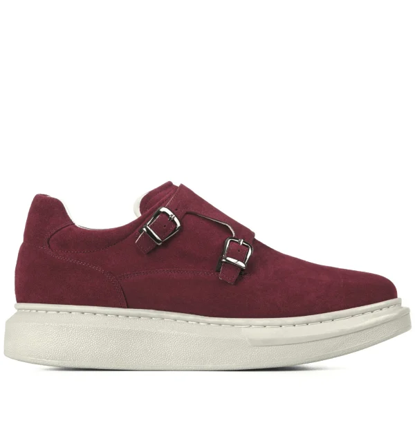 Delta - Elevator Slip on in Suede Leather up to 3.1 inches