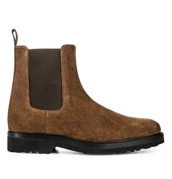 Orchard - Elevator Boots in Suede from 2.4 to 4 inches