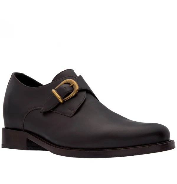 Wall Street - Elevator Shoes in Full Grain Leather from 2.4 to 3.1 inches