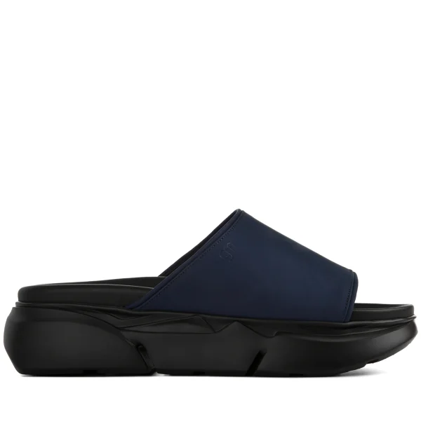 Flicudi - Elevator Sandals in Rubberized Effect Leather up to 2.4 inches
