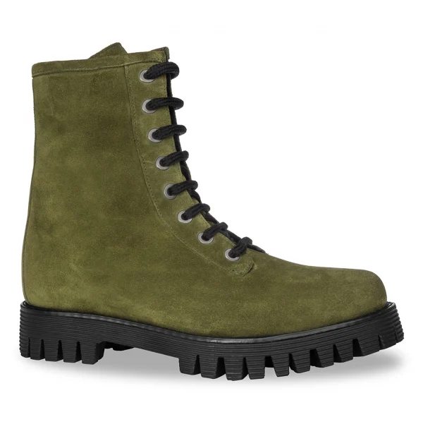 Grafton street - Elevator Boots in Suede Leather from 2.4 to 4 inches