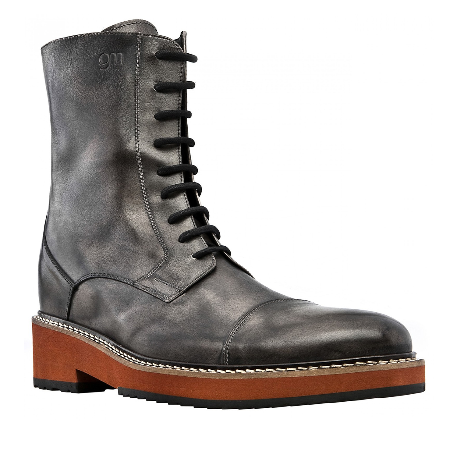 Innsbruck - Elevator Boots in Full Grain Leather from 4 to 6 inches