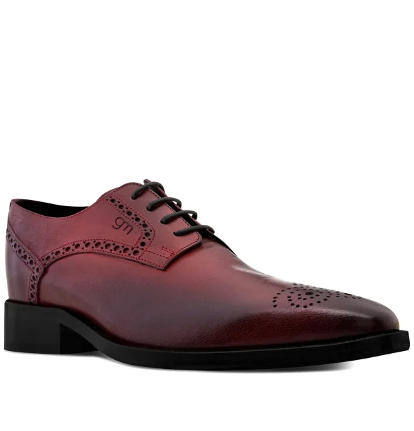 Philadelphia - Elevator Shoes in Full Grain Leather from 2.4 to 3.1 inches