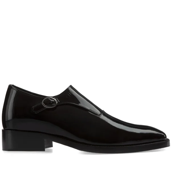 Washington - Elevator Shoes in Varnish Leather from 2.4 to 3.1 inches