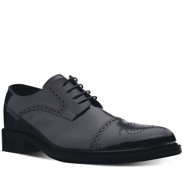 Fulham - Elevator Shoes in Full Grain Leather from 2.4 to 3.1 inches