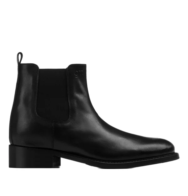Marylebone - Elevator Boots in Full Grain Leather from 2.4 to 4 inches