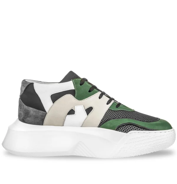 O'Neal - Elevator Sneakers in Leather/fabric mix from 2.4 to 4 inches
