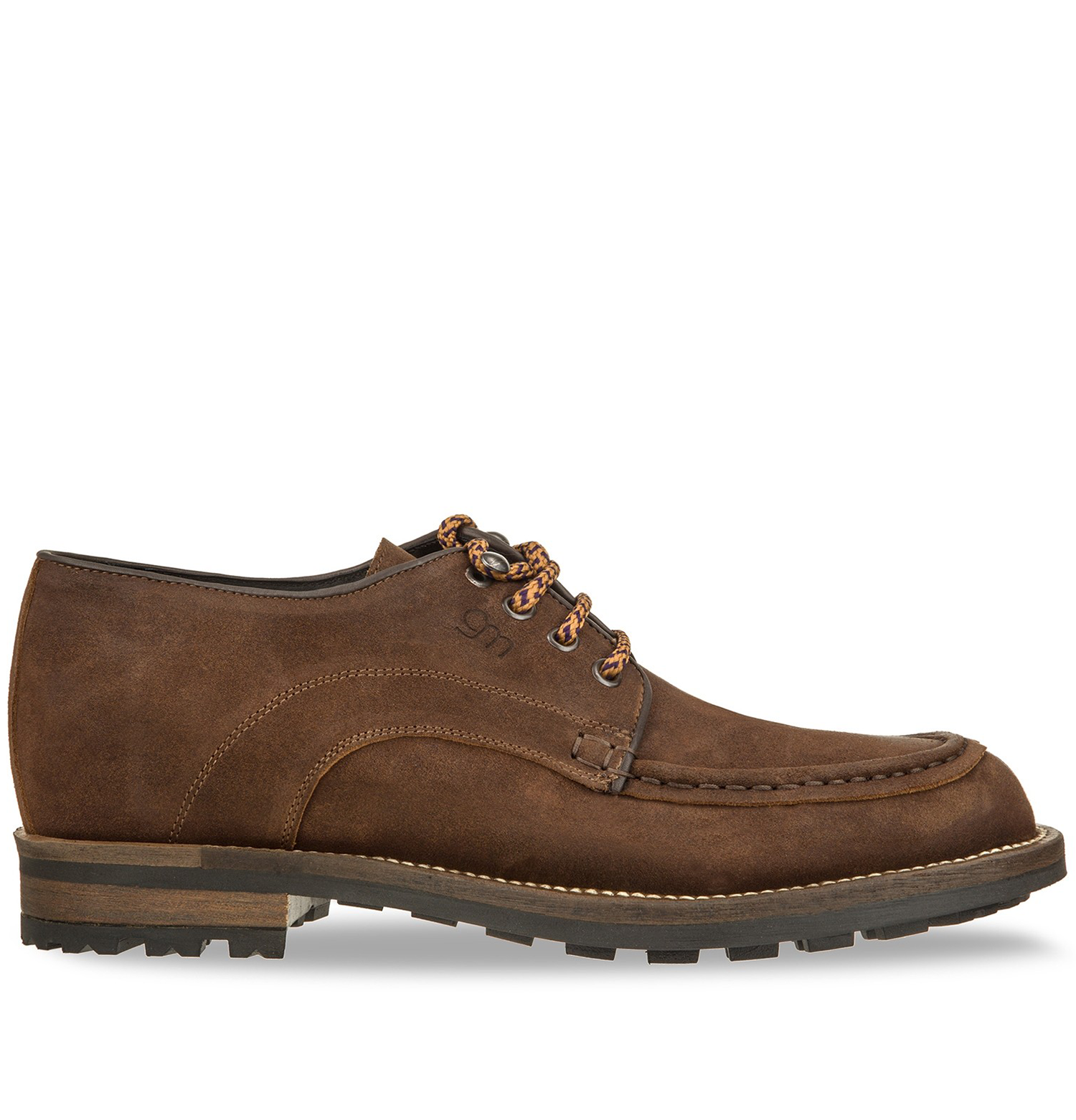 Monroe - Elevator Shoes in Suede Leather from 2.4 to 3.1 inches