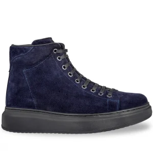 Alder - Elevator Sneakers in Suede Leather from 2.4 to 3.1 inches