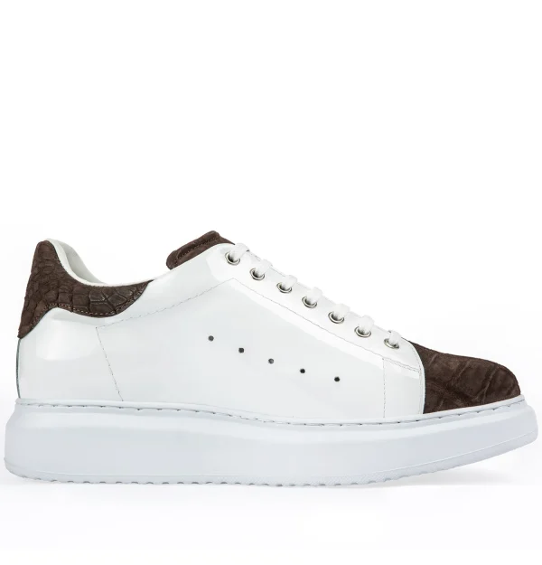 New Hampshire - Elevator Sneakers in Mix of leathers from 2.4 to 3.1 inches