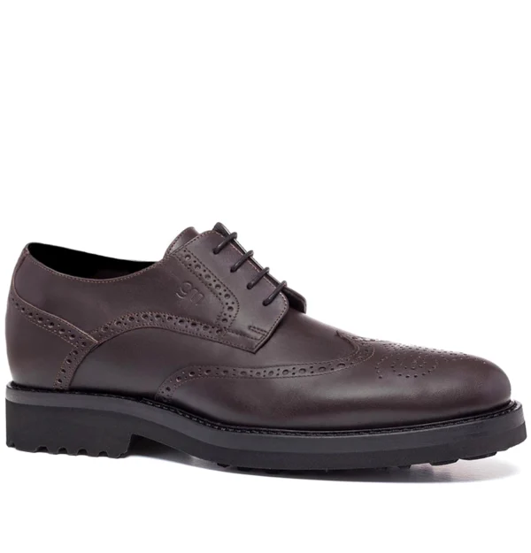 Bristol - Elevator Shoes in Full Grain Leather from 2.4 to 3.1 inches