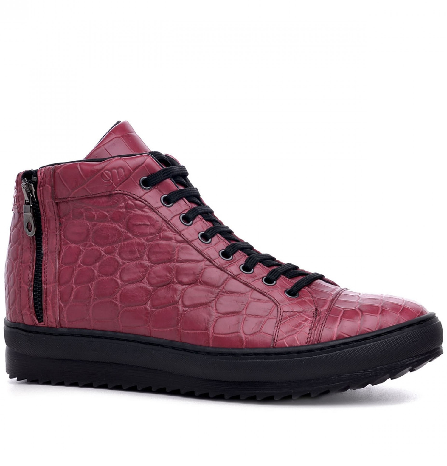 Roseau - Elevator Sneakers in Leather plus from 2.4 to 3.1 inches