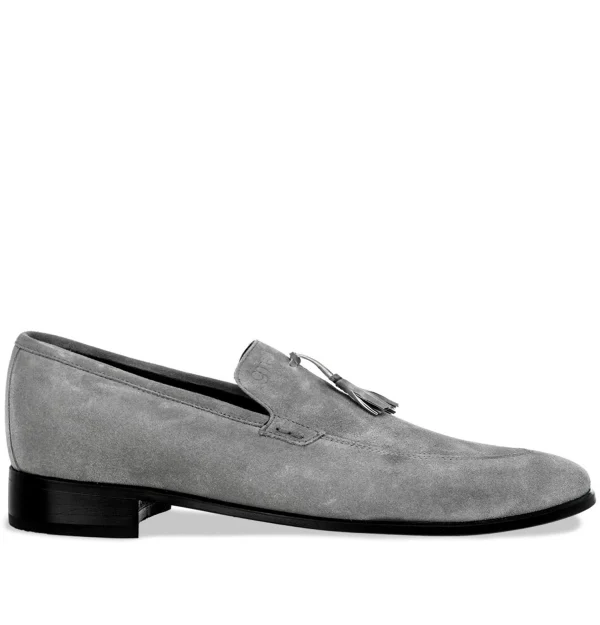 Sestriere - Elevator Loafers in Suede Leather up to 2.6 inches